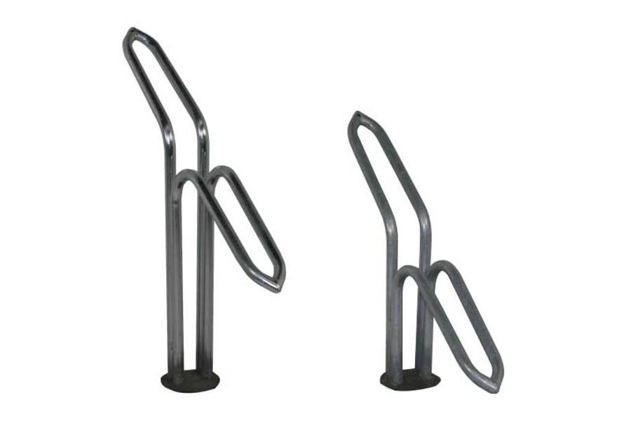 fietsparkeren fietsklem F-10 F-11 90 graden