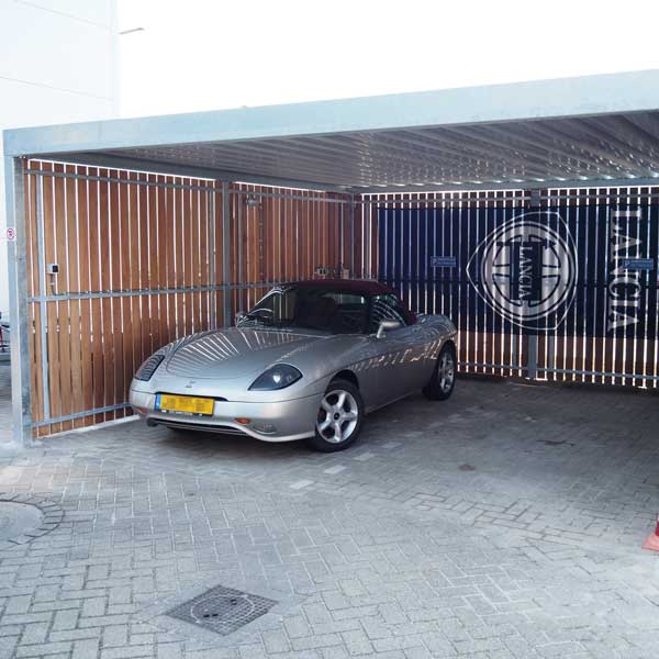 overkapping carport FalcoPlana droogloop stalling 