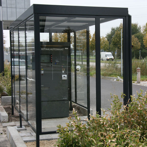 verkeersvoorzieningen parkeervoorzieningen overkapping betaalautomaat