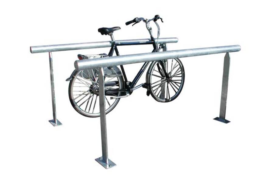 fietsparkeren geleidehek fietsaanleunbeugel