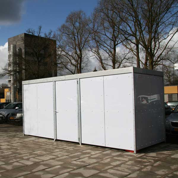 wandbekleding polycarbonaat opaal wit