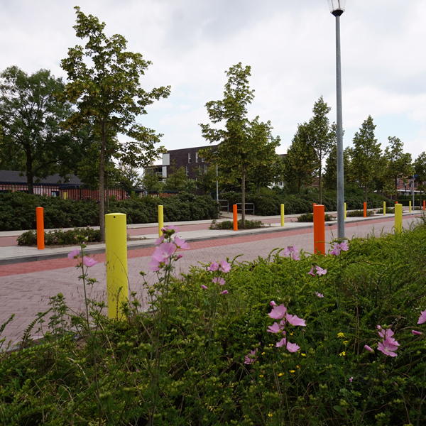 anti-ram paal afzetpaal FalcoRound diam. 150 verkeersvoorzieningen