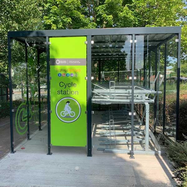 Cycle hubs voor etagerekken