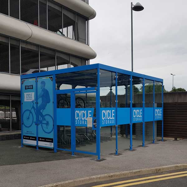 Cycle hubs voor etagerekken