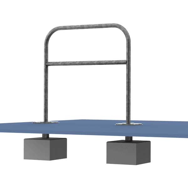 FalcoLean fietsaanleunbeugels met tussenbuis