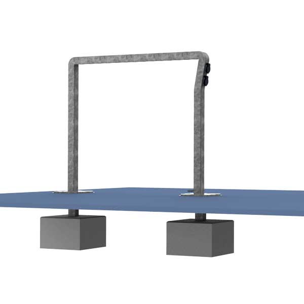 fietsaanleunbeugel uitneembaar