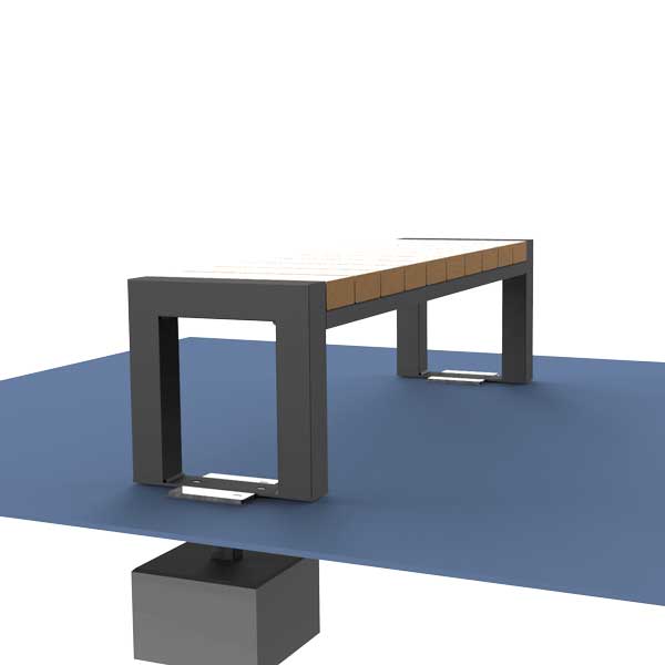 FalcoBloc buitenbank zonder rug