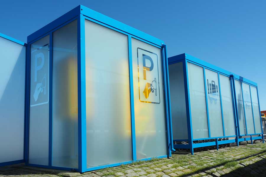 special bestickerde overkapping