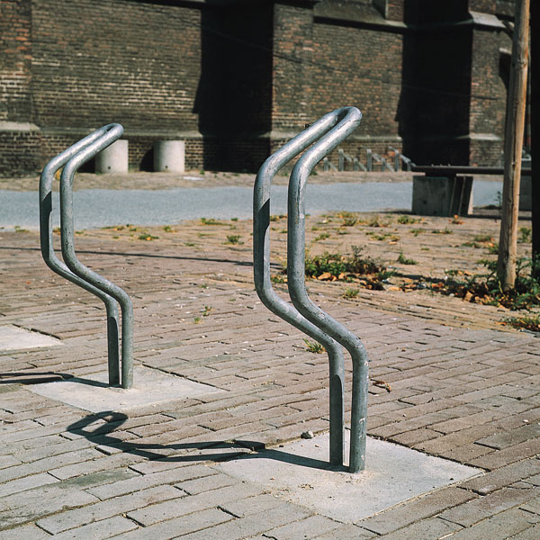 fietsparkeren fietsklem F-7 90 graden