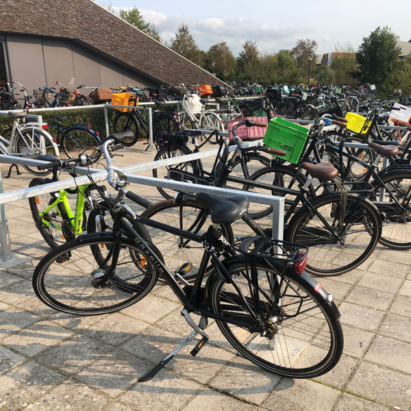FalcoGrid fietsafscheiding dubbelzijdig