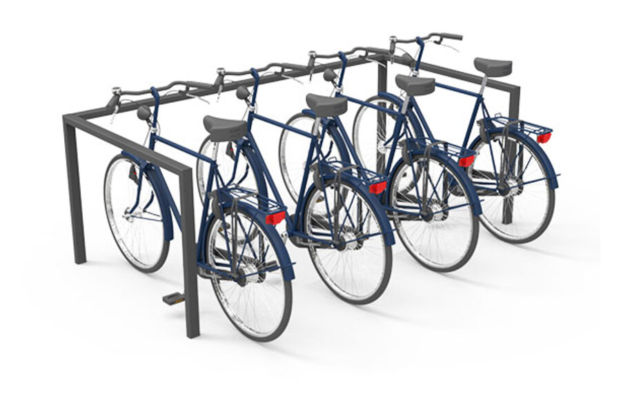 Fietsparkeren fietsafzetting geleidehekken