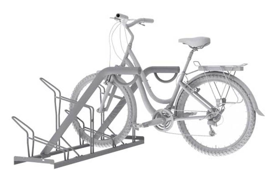 FalcoSound fietsenrek met aanbindpaal