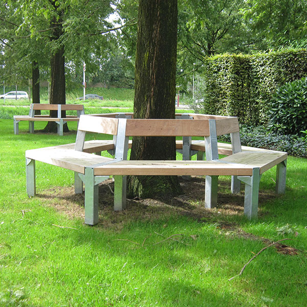 straatmeubilair buitenbank zitbank boombank