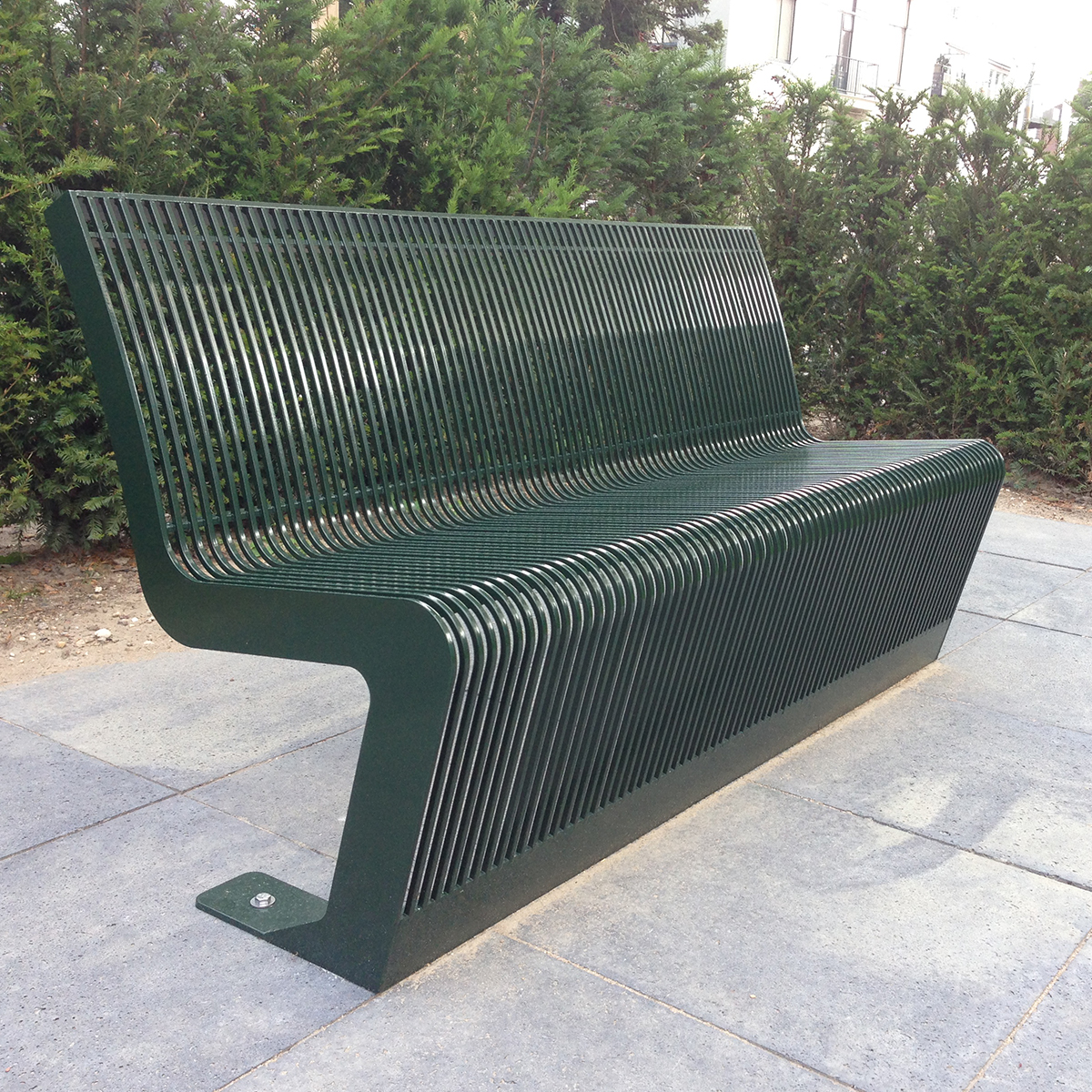 straatmeubilair zitbank buitenbank parkbank FalcoLinea staal