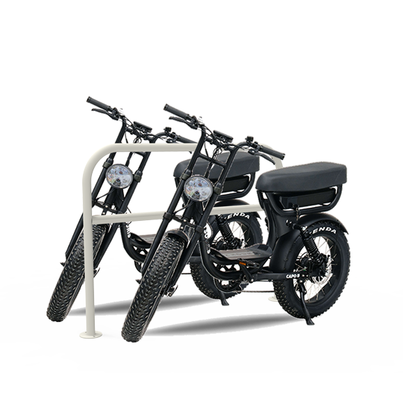 FalcoLean fietsaanleunbeugels met tussenbuis