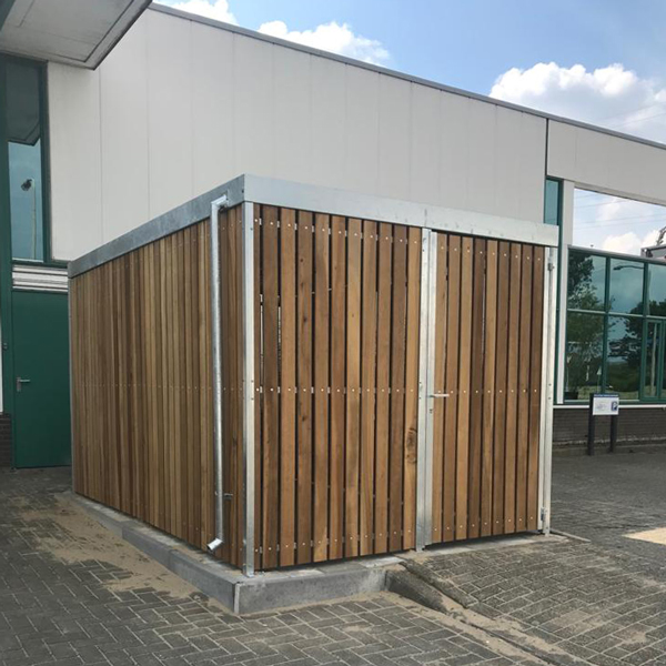 berging fietsoverkapping fietsenstalling overkapping FalcooLok-250