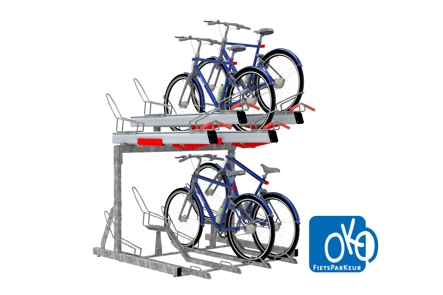 FalcoLevel Premium+ etage fietsenrek