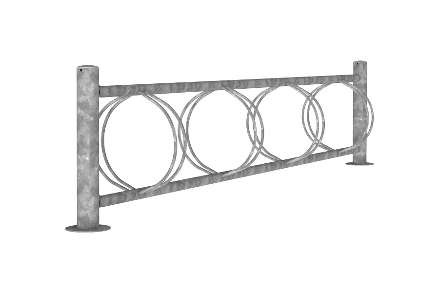 fietsparkeren fietsenrek FalcoScandi dubbelzijdig