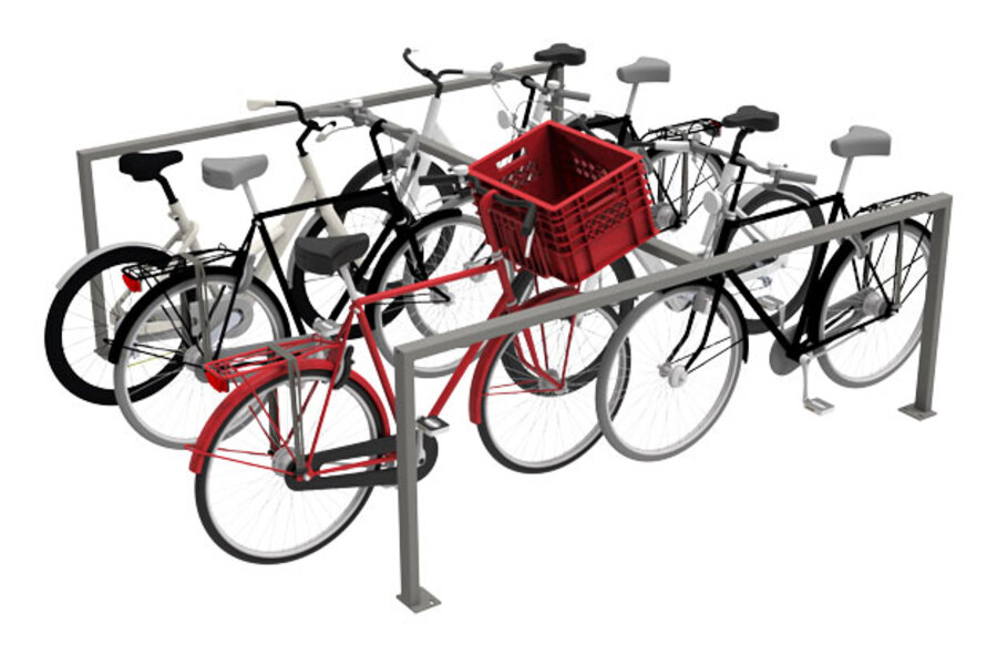 FalcoGrid fietsafscheiding dubbelzijdig