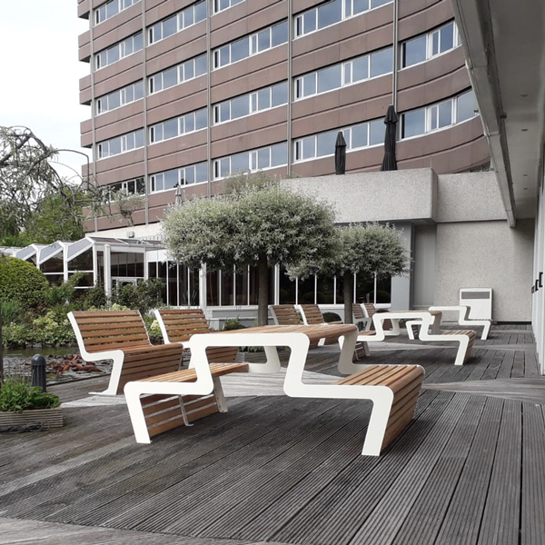 picknickset picknickbank FalcoLinea straatmeubilair