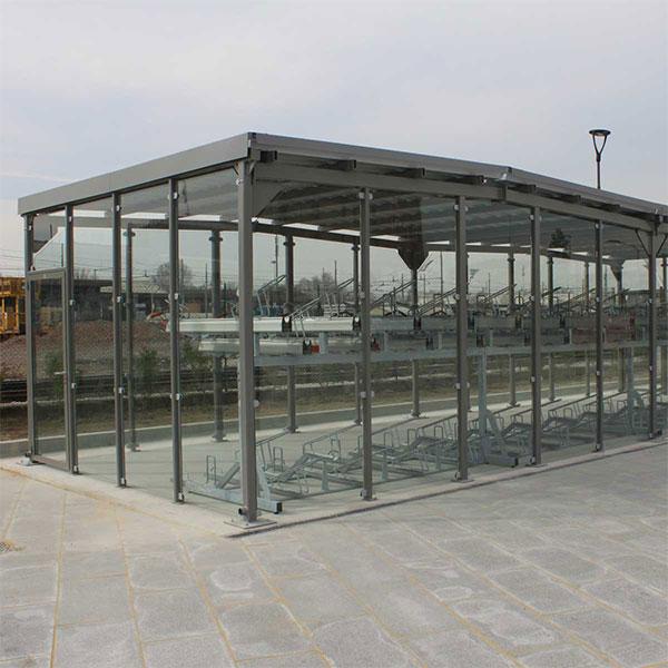 FalcoScandic fietsoverkapping fietsparkeren