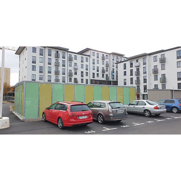 FalcoScandic fietsoverkapping fietsparkeren