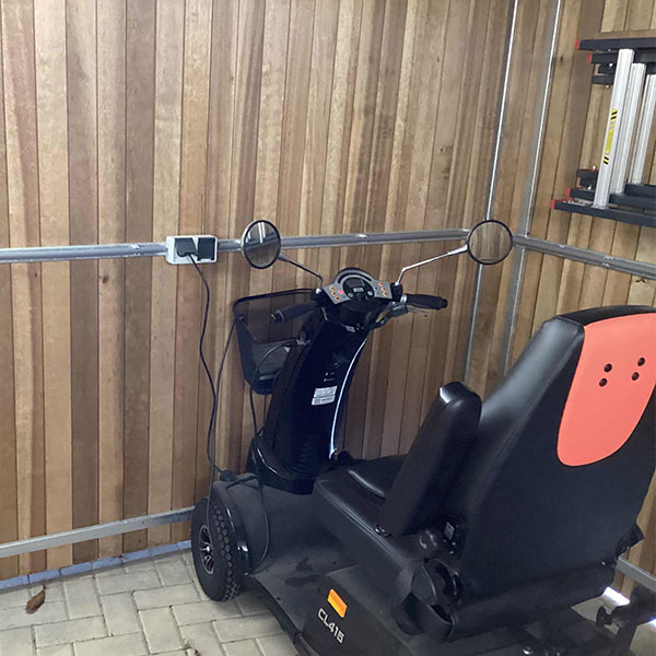 overkapping scootmobiel scootmobielberging