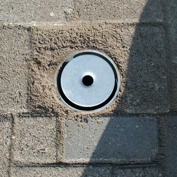 FalcoRound uitneembare afzetpaal