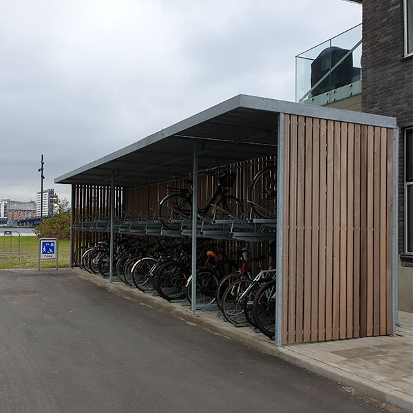 overkapping fietsparkeren fietsoverkapping 